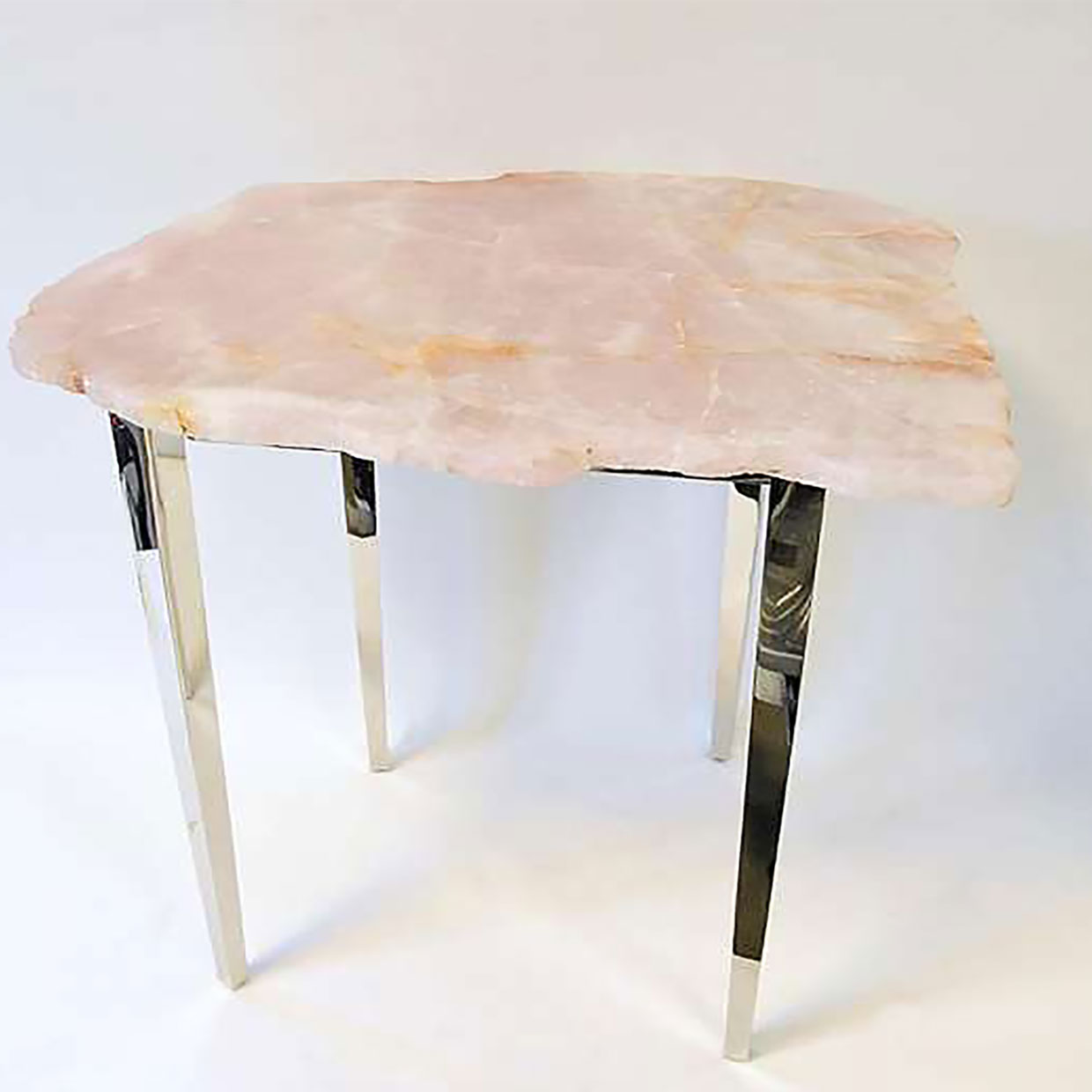 quartz side table